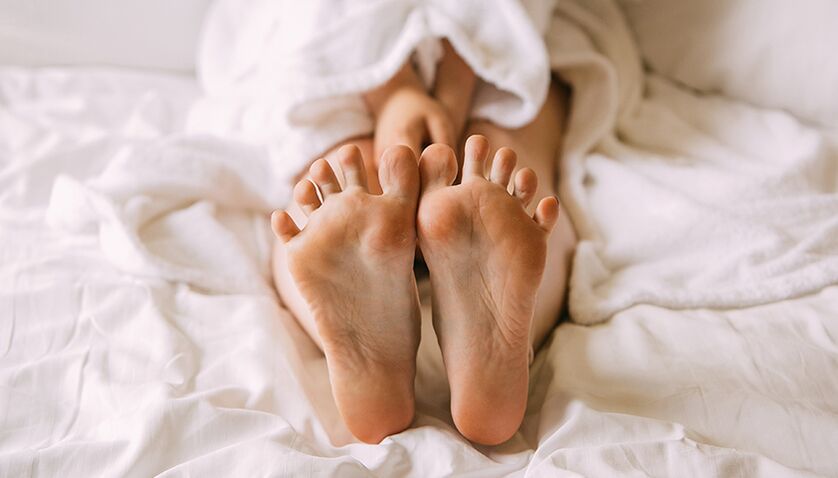 Fungal infections most often affect the feet